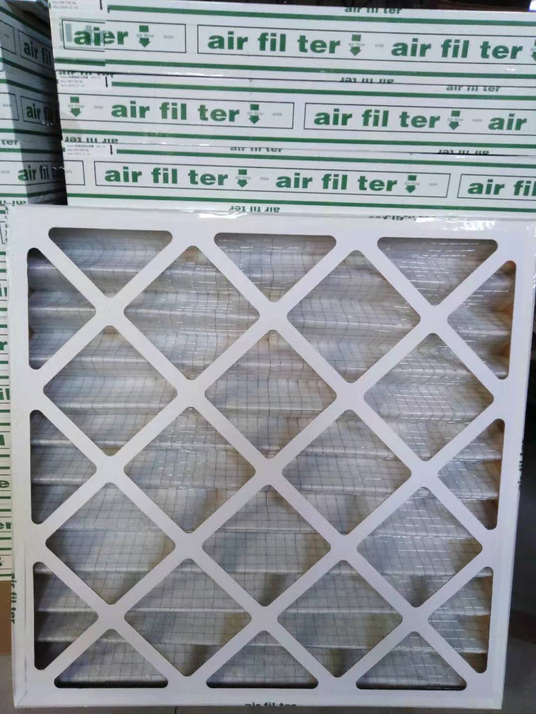 纸框G4初效板式空气过滤器济南生产厂家