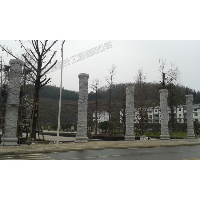 华阳雕塑 重庆柱子雕刻设计 陕西广场浮雕设计