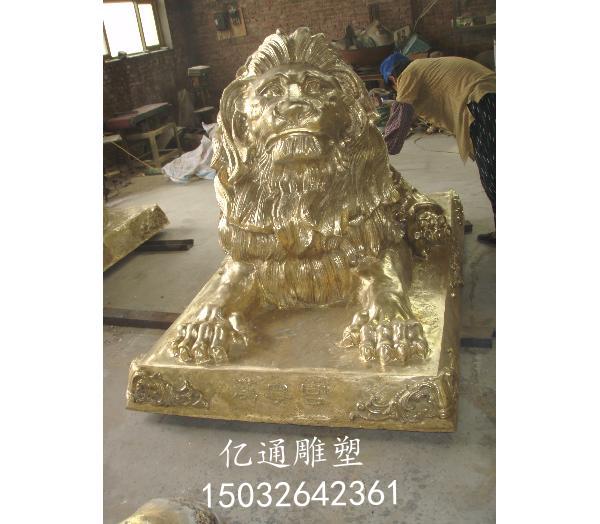 铁艺铜狮子雕塑厂家[源头工厂]铸铜铜狮子雕塑厂家