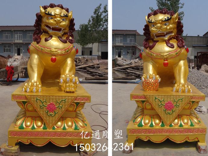 彩绘铜狮子雕塑厂家[点击咨询]卡通铜狮子雕塑厂家