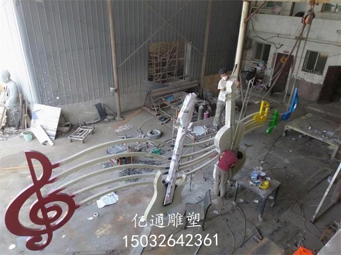 镜面音符雕塑厂家[点击咨询]电镀音符雕塑厂家