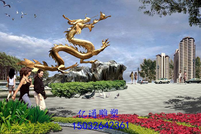 固体铜龙雕塑厂家[支持定制]电镀铜龙雕塑厂家