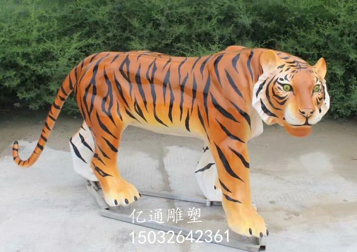 静态铜老虎雕塑厂家[支持定制]灯光铜老虎雕塑厂家