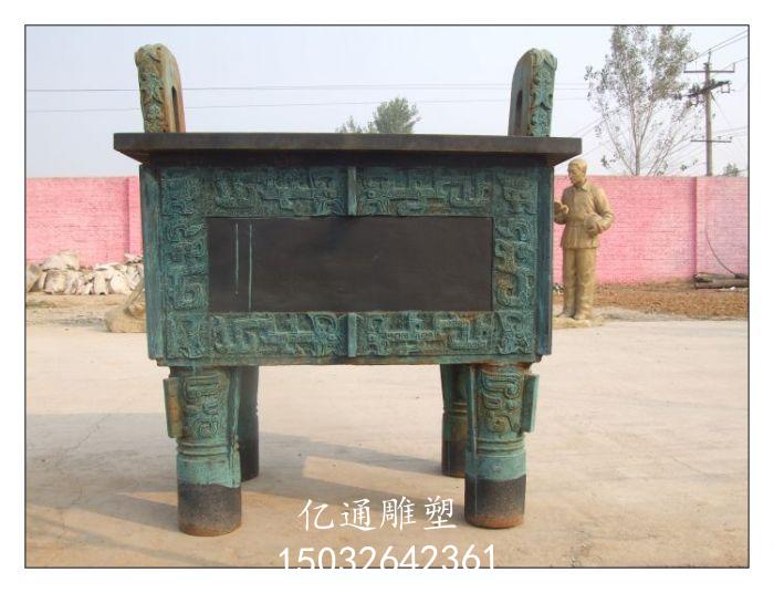 异形铜鼎雕塑厂家[点击咨询]电镀铜鼎雕塑厂家