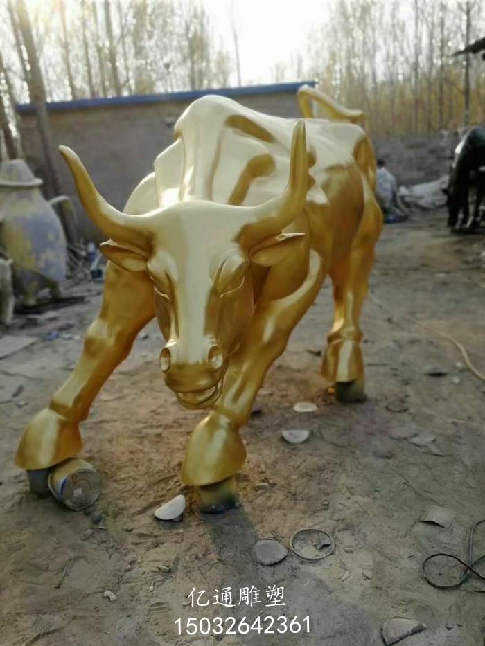 金属铜牛雕塑厂家[支持定制]电镀铜牛雕塑厂家