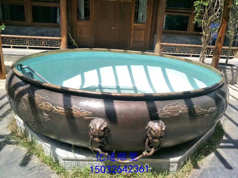 户外铜缸雕塑厂家[支持定制]卡通铜缸雕塑厂家