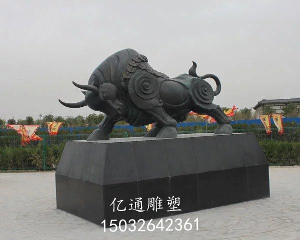 水景铜牛雕塑厂家[源头工厂]电镀铜牛雕塑厂家