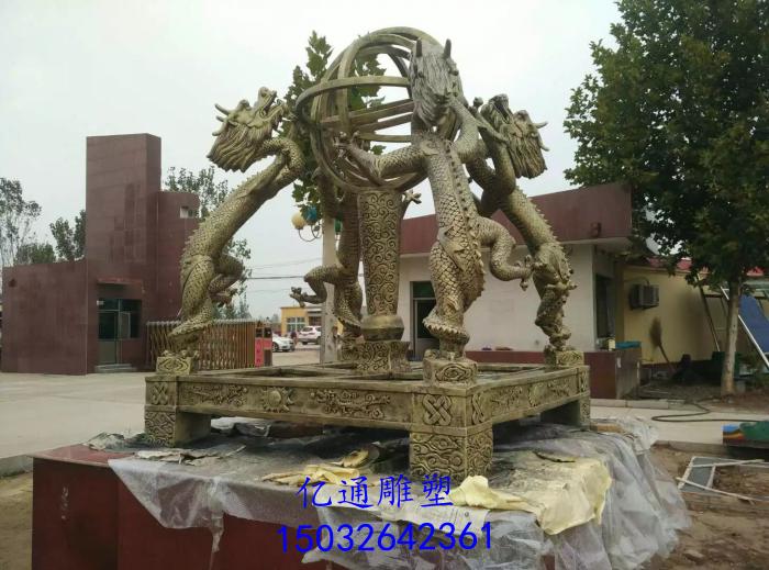 金属铜龙雕塑厂家[点击咨询]透光铜龙雕塑厂家