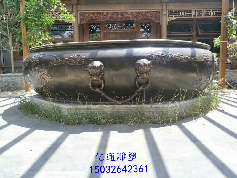 户外铜缸雕塑厂家[支持定制]卡通铜缸雕塑厂家