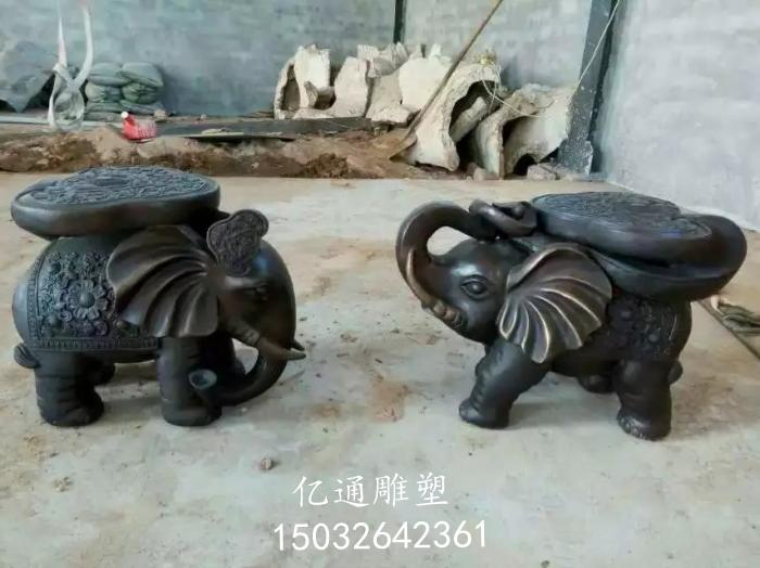 玻璃钢铜大象雕塑厂家[点击咨询]电镀铜大象雕塑厂家
