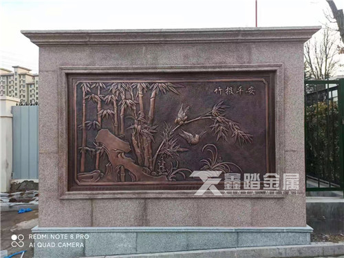 佛山户外锻铜浮雕墙校园铜浮雕雕刻壁画厂家
