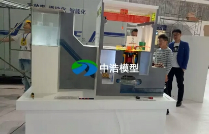 三梯级枢纽模型哪里买 湖南浏阳水电站模型 水轮机模型厂家 