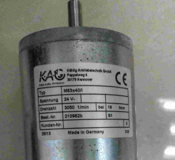 德国KAG直流电机 KAG微型马达