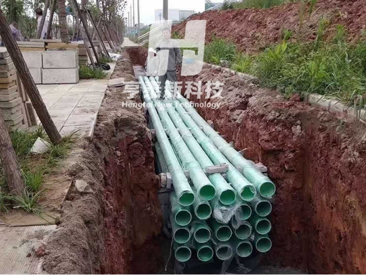 广西玻璃钢电力管 电缆保护管厂家供应