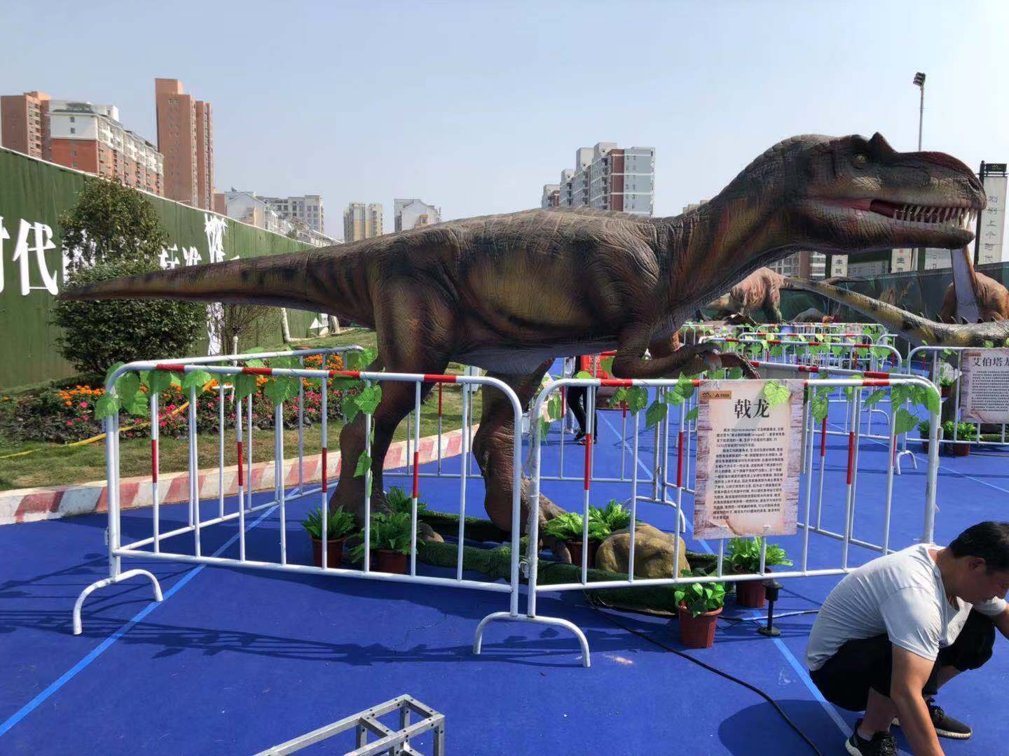 河南恐龙模型厂家 中华恐龙园设备供应租赁 大型恐龙展模型