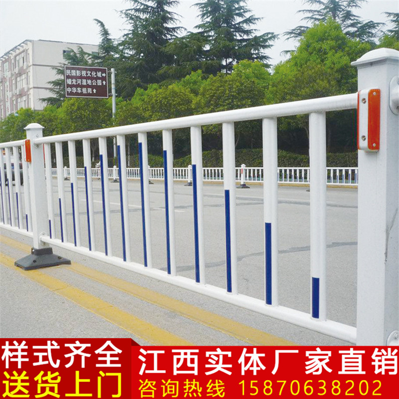 人行横道锌钢护栏  九江 景德镇护栏生 产厂家