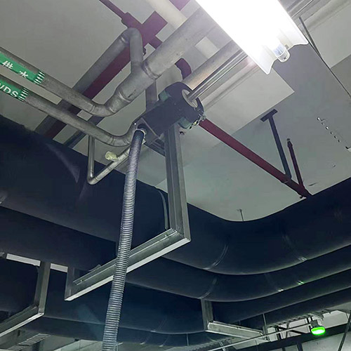 不锈钢卫生级管子自动焊机高空管道现场安装施工焊接