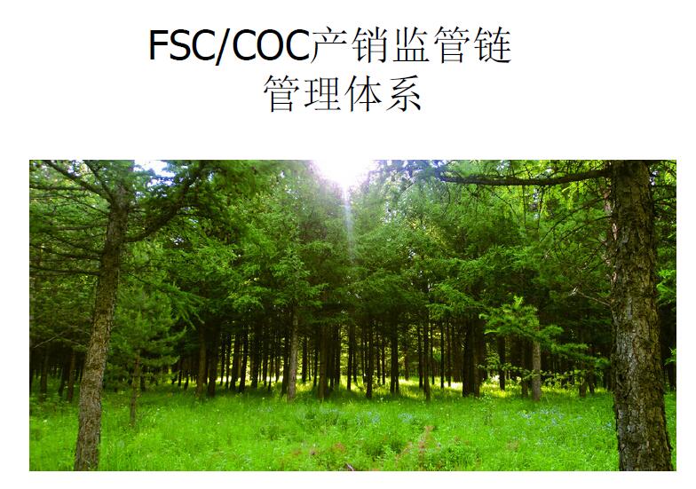 中山FSC認證森林管理體系認證咨詢顧問培訓輔導辦理