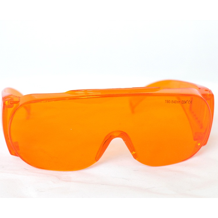 倍频激光离子激光防护眼镜吸收式190-540nm激光眼镜