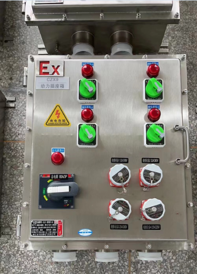 8回路BXMD钢板防爆照明动力配电箱/BXX动力检修箱(IIB/IIC)