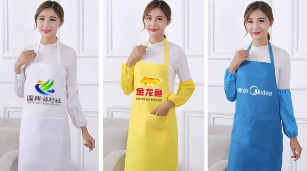 泉州广告促销围裙定做_晋江食品围裙生产加工