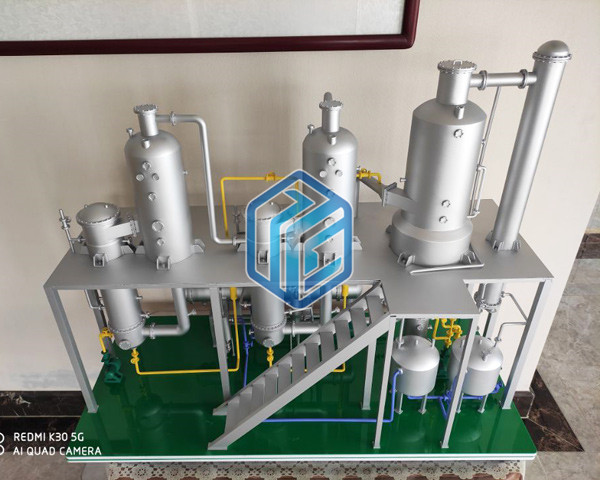 智立方三效蒸发器3D打印模型