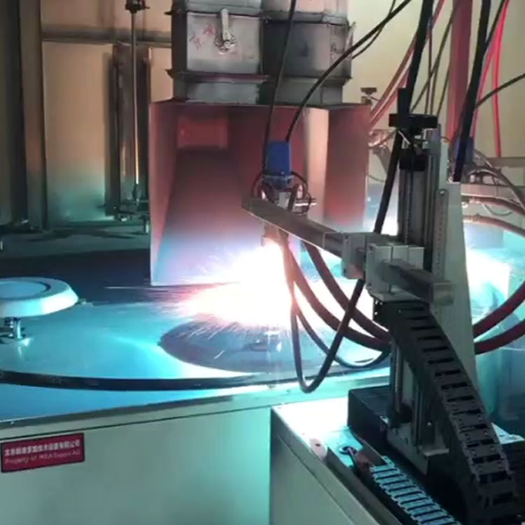 新迪全自动电弧喷涂生产线 电弧喷涂机器人机 热喷涂设备