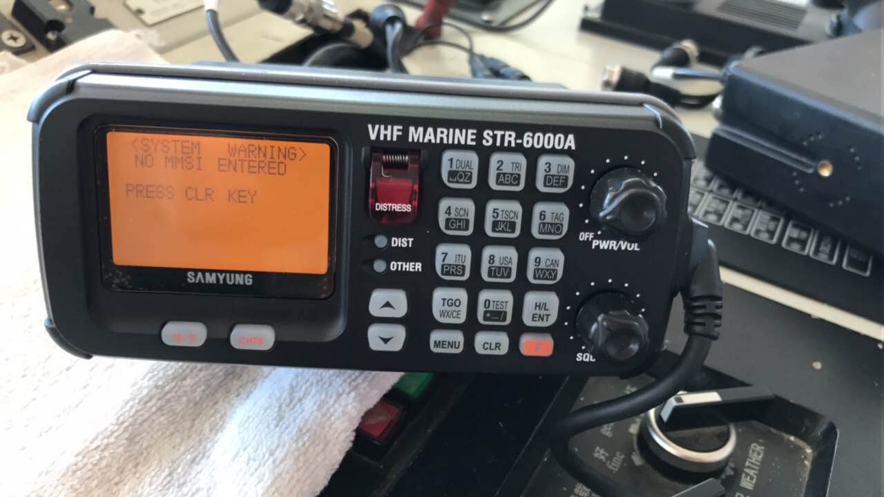 船用三荣STR-6000A甚高频VHF电台DSC电台船检认可
